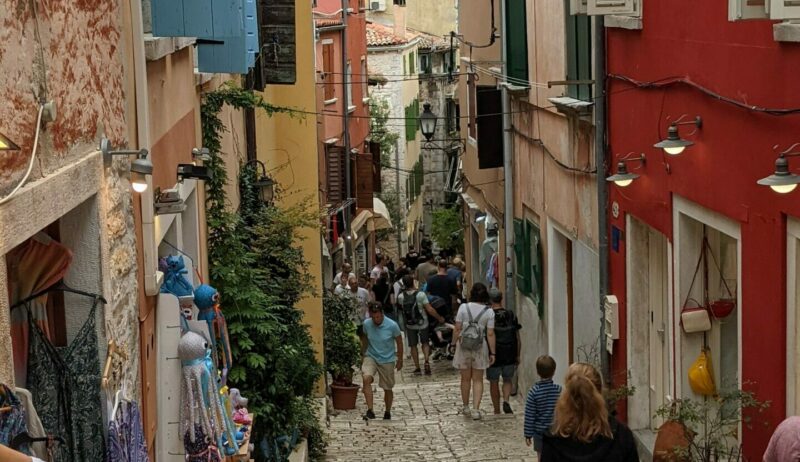 Gasse in Rovinj