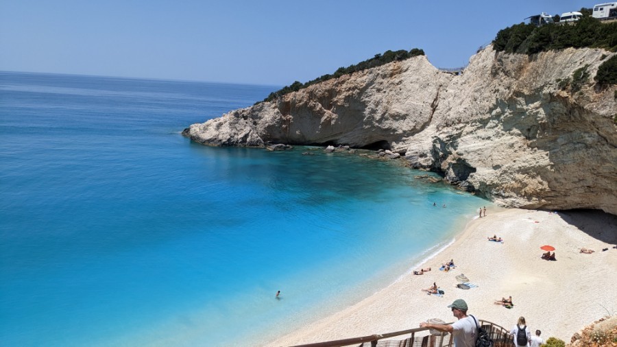 strand in lefkadas