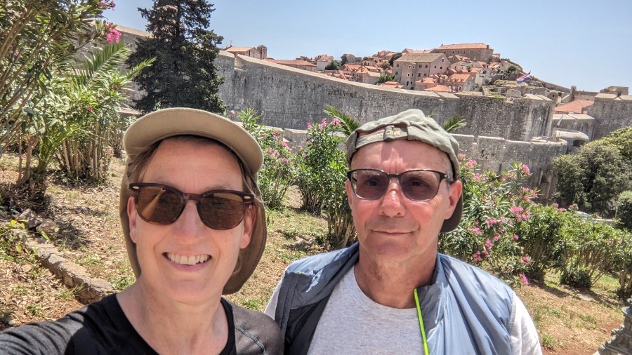 Doris & Ivo vor Dubrovnik