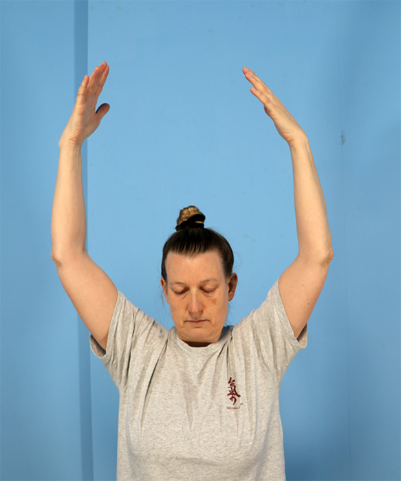 qigong uebung - qi eingiesen